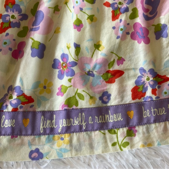 Matilda Jane | Apron shirt with flower designs sz 8 - Picture 5 of 12